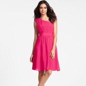 Ann Taylor Pink Bridesmaid Dress